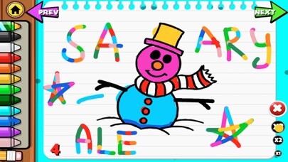 Emulate iPhone app Color With Santa using MyAndroid Emulate iPhone app Color With Santa using MyAndroid