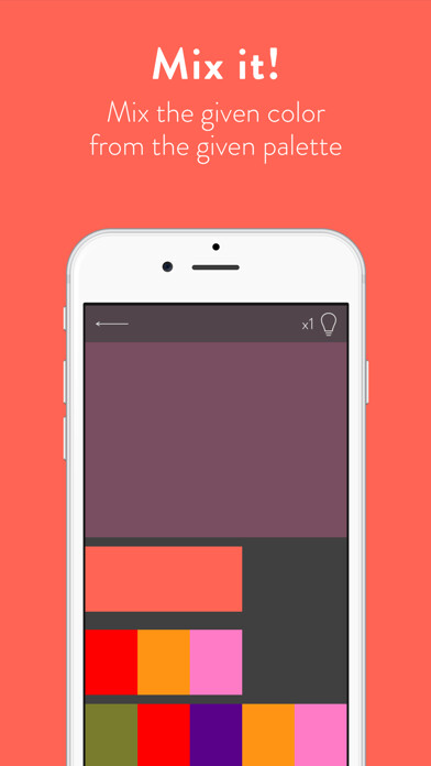 Emulate iPhone app colorwiz - the color mixing game using MyAndroid Emulate iPhone app colorwiz - the color mixing game using MyAndroid