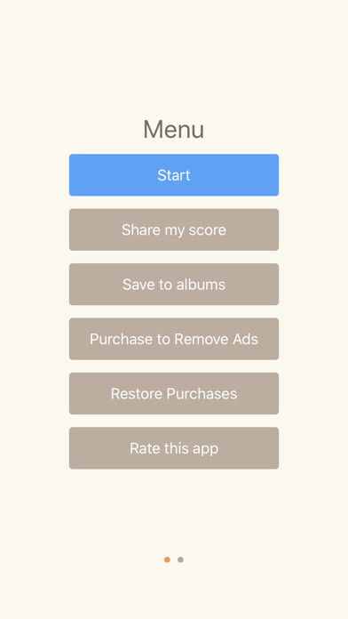 Emulate iPhone app Color Word - Make Right Choice using MyAndroid