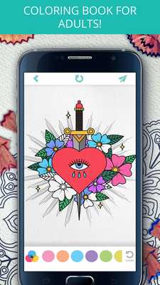 Emulate Android APK Colory: Adults Coloring Book