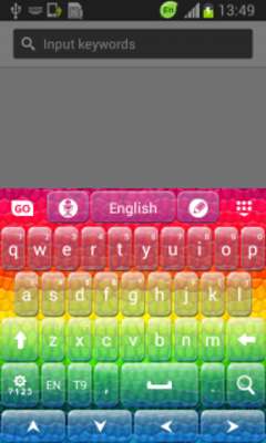 Emulate Android APK Colorz Keyboard