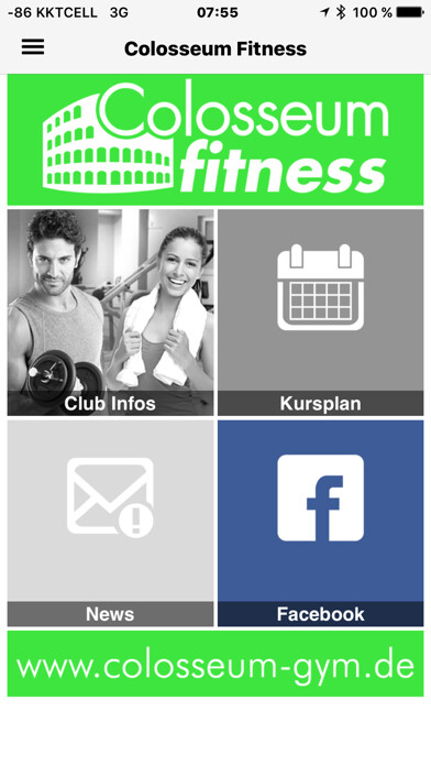 Emulate iPhone app Colosseum Fitness using MyAndroid Emulate iPhone app Colosseum Fitness using MyAndroid
