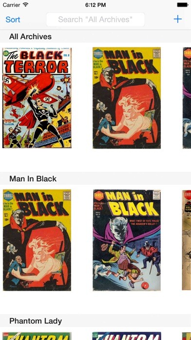 Emulate iPhone app ColourComics using MyAndroid Emulate iPhone app ColourComics using MyAndroid