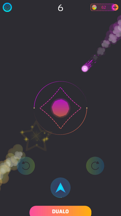 Emulate iPhone app +Colour Dash+ using MyAndroid