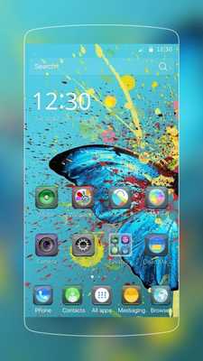 Emulate Android APK Colourful Butterfly