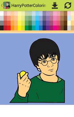 Emulate Android APK Colouring Book Harry Potter