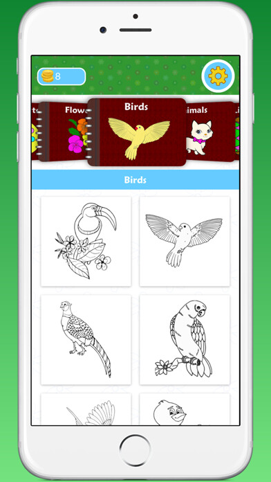 Emulate iPhone app Colouring Books using MyAndroid Emulate iPhone app Colouring Books using MyAndroid