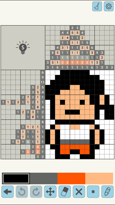 Emulate iPhone app Colour Nonograms using MyAndroid Emulate iPhone app Colour Nonograms using MyAndroid