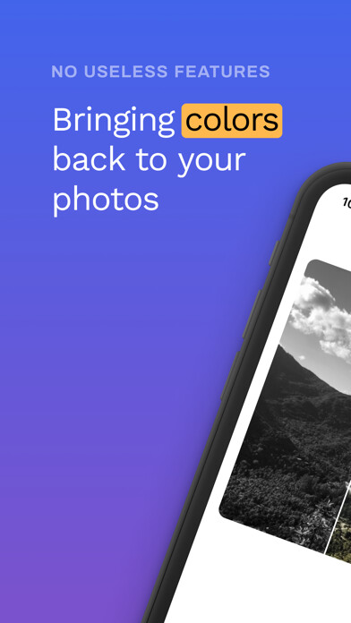 Emulate iPhone app Colourr – colorize B&W photos using MyAndroid Emulate iPhone app Colourr – colorize B&W photos using MyAndroid
