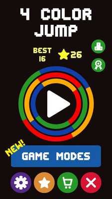 Emulate Android APK Colours of Madness - 4 color endless game