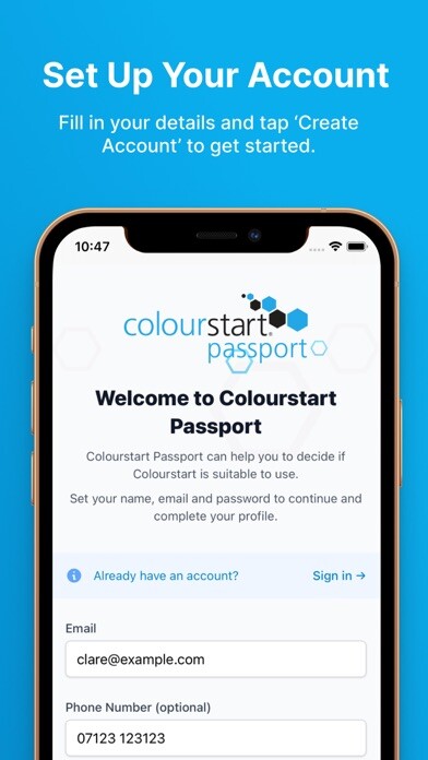 Emulate iPhone app Colourstart using MyAndroid Emulate iPhone app Colourstart using MyAndroid
