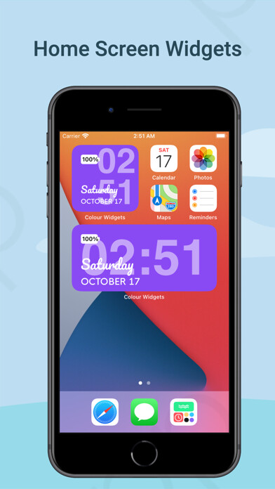 Emulate iPhone app Colour Widgets using MyAndroid Emulate iPhone app Colour Widgets using MyAndroid