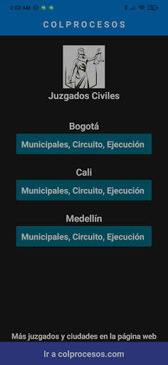 Run android online APK Colprocesos from MyAndroid or emulate Colprocesos using MyAndroid Run android online APK Colprocesos from MyAndroid or emulate Colprocesos using MyAndroid