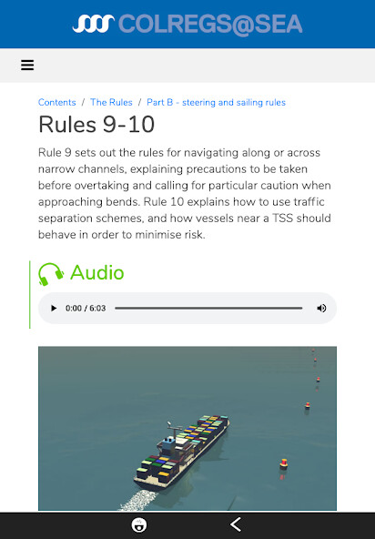 Run android online APK Colregs@Sea from MyAndroid or emulate Colregs@Sea using MyAndroid