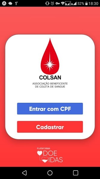 Run android online APK COLSAN - Doe Sangue, Doe Vidas from MyAndroid or emulate COLSAN - Doe Sangue, Doe Vidas using MyAndroid Run android online APK COLSAN - Doe Sangue, Doe Vidas from MyAndroid or emulate COLSAN - Doe Sangue, Doe Vidas using MyAndroid