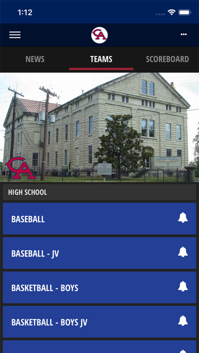 Emulate iPhone app Columbia Academy Sports using MyAndroid Emulate iPhone app Columbia Academy Sports using MyAndroid