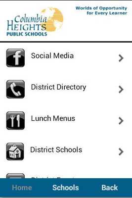 Emulate Android APK Columbia Heights Public School