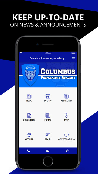 Emulate iPhone app Columbus Prep Academy using MyAndroid Emulate iPhone app Columbus Prep Academy using MyAndroid