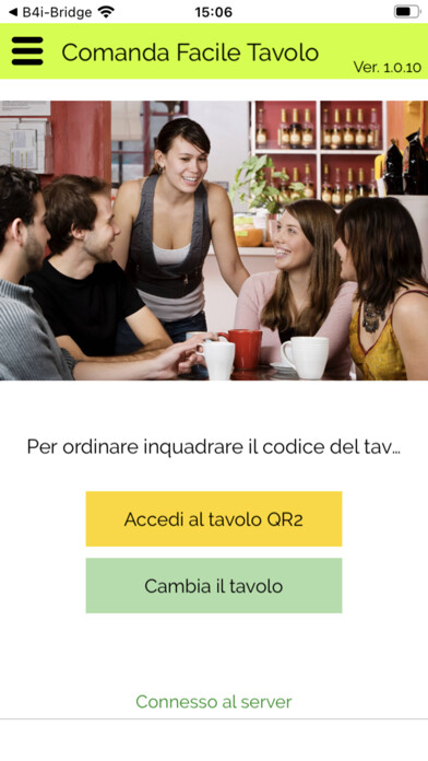 Emulate iPhone app Comanda Facile Tavolo QR using MyAndroid Emulate iPhone app Comanda Facile Tavolo QR using MyAndroid