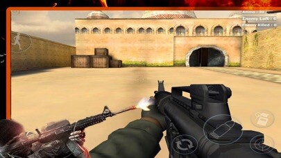Emulate iPhone app Comand Kill Terrorist 3D using MyAndroid