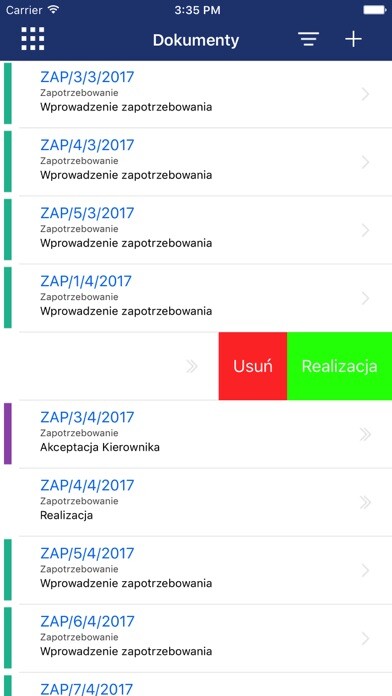 Emulate iPhone app Comarch Mobile DMS 2.0 using MyAndroid