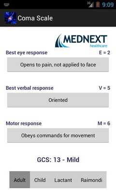Emulate Android APK Coma Scale Emulate Android APK Coma Scale