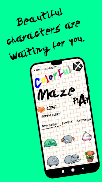 Run android online APK CoMaze - Colorful Maze from MyAndroid or emulate CoMaze - Colorful Maze using MyAndroid