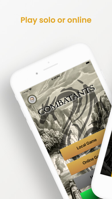 Emulate iPhone app Combatants using MyAndroid