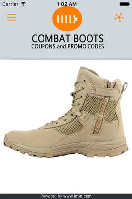 Emulate Android APK Combat Boots Coupons - Im In! Emulate Android APK Combat Boots Coupons - Im In!