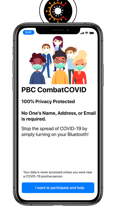 Emulate iPhone app CombatCOVID PBC using MyAndroid Emulate iPhone app CombatCOVID PBC using MyAndroid