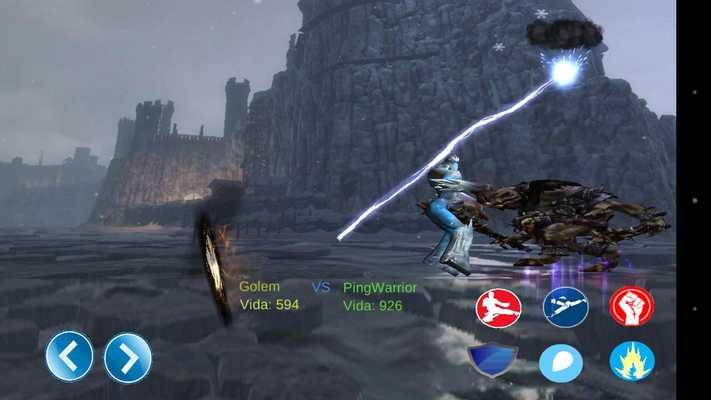 Emulate Android APK Combate de Gladiadores