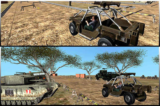 Emulate Android APK Combat Jeep Driving Simulator