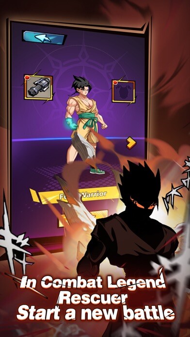Emulate iPhone app Combat Legend Rebirth using MyAndroid