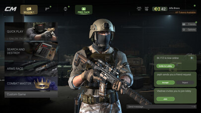Emulate iPhone app Combat Master Mobile using MyAndroid Emulate iPhone app Combat Master Mobile using MyAndroid