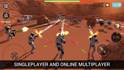 Emulate iPhone app Combat of CyberSphere: Online using MyAndroid