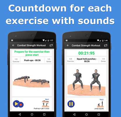 Emulate Android APK CombatStrength Workout