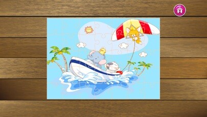 Emulate iPhone app Combine Animals Jigsaw Puzzles - For everyone using MyAndroid