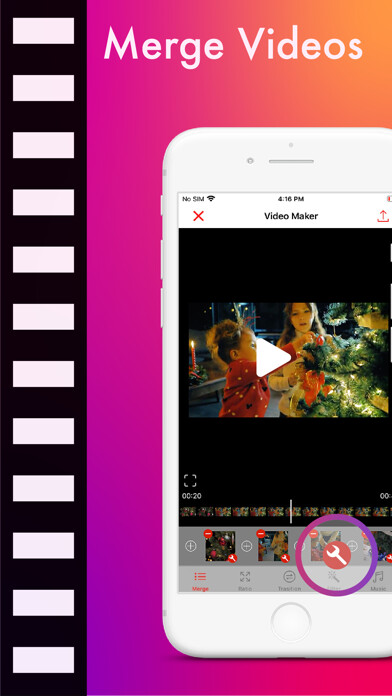 Emulate iPhone app Combine Video Maker using MyAndroid Emulate iPhone app Combine Video Maker using MyAndroid