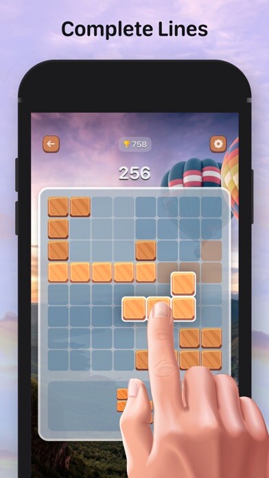 Emulate iPhone app Combo Blocks - Block Puzzle using MyAndroid