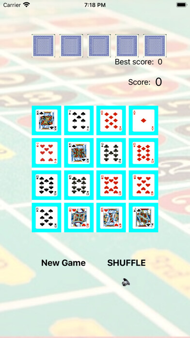 Emulate iPhone app ComboCardsSpecial using MyAndroid