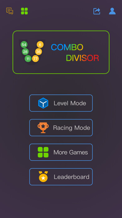 Emulate iPhone app Combo Divisor Puzzle using MyAndroid Emulate iPhone app Combo Divisor Puzzle using MyAndroid