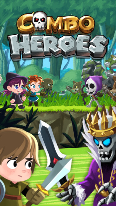 Emulate iPhone app Combo Heroes: Knight vs. Monster Age Super League using MyAndroid
