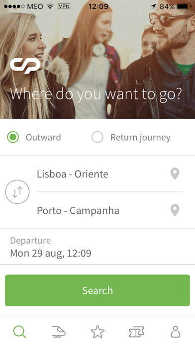 Emulate iPhone app Comboios de Portugal using MyAndroid Emulate iPhone app Comboios de Portugal using MyAndroid