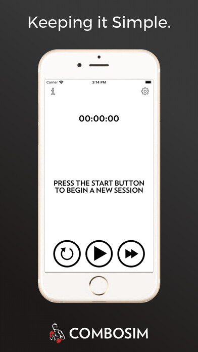 Emulate iPhone app ComboSim - Strike Generator using MyAndroid Emulate iPhone app ComboSim - Strike Generator using MyAndroid