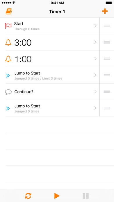 Emulate iPhone app ComboTimer using MyAndroid Emulate iPhone app ComboTimer using MyAndroid