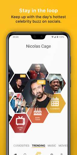 Run android online APK Combster: Trending celebs from MyAndroid or emulate Combster: Trending celebs using MyAndroid