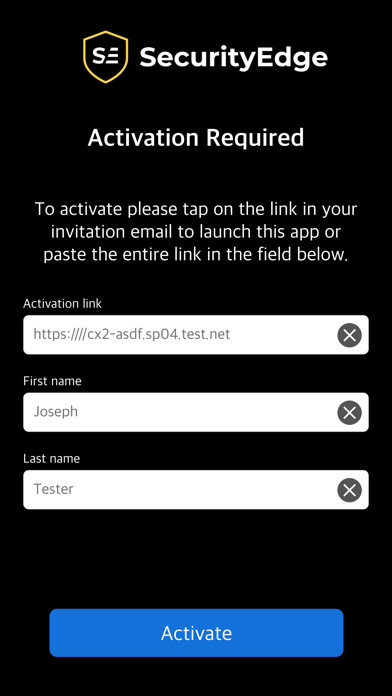 Emulate iPhone app Comcast Business SecurityEdge using MyAndroid