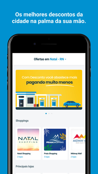 Emulate iPhone app ComDesconto using MyAndroid