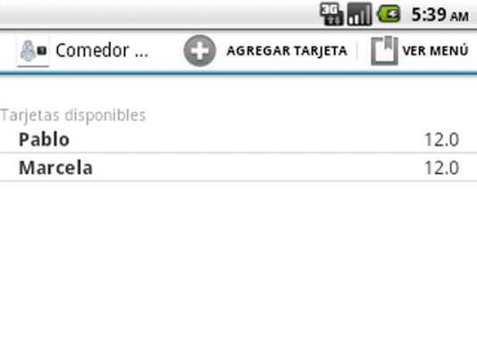 Emulate Android APK Comedor UNC