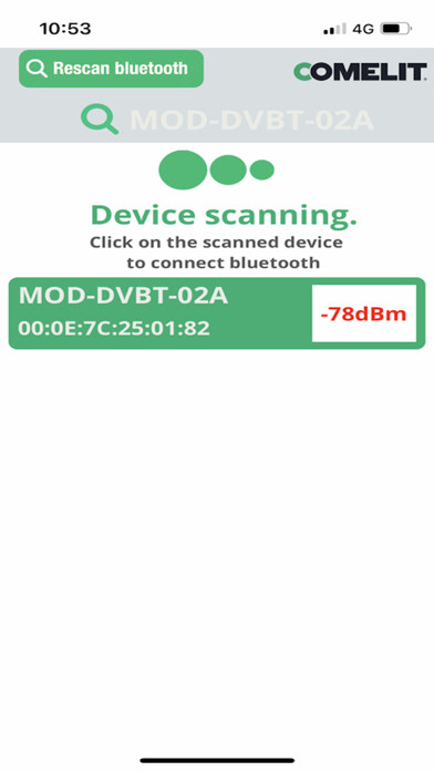Emulate iPhone app Comelit DVBT using MyAndroid Emulate iPhone app Comelit DVBT using MyAndroid